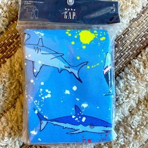 Kid’s Shark Paint Splatter PJ’s